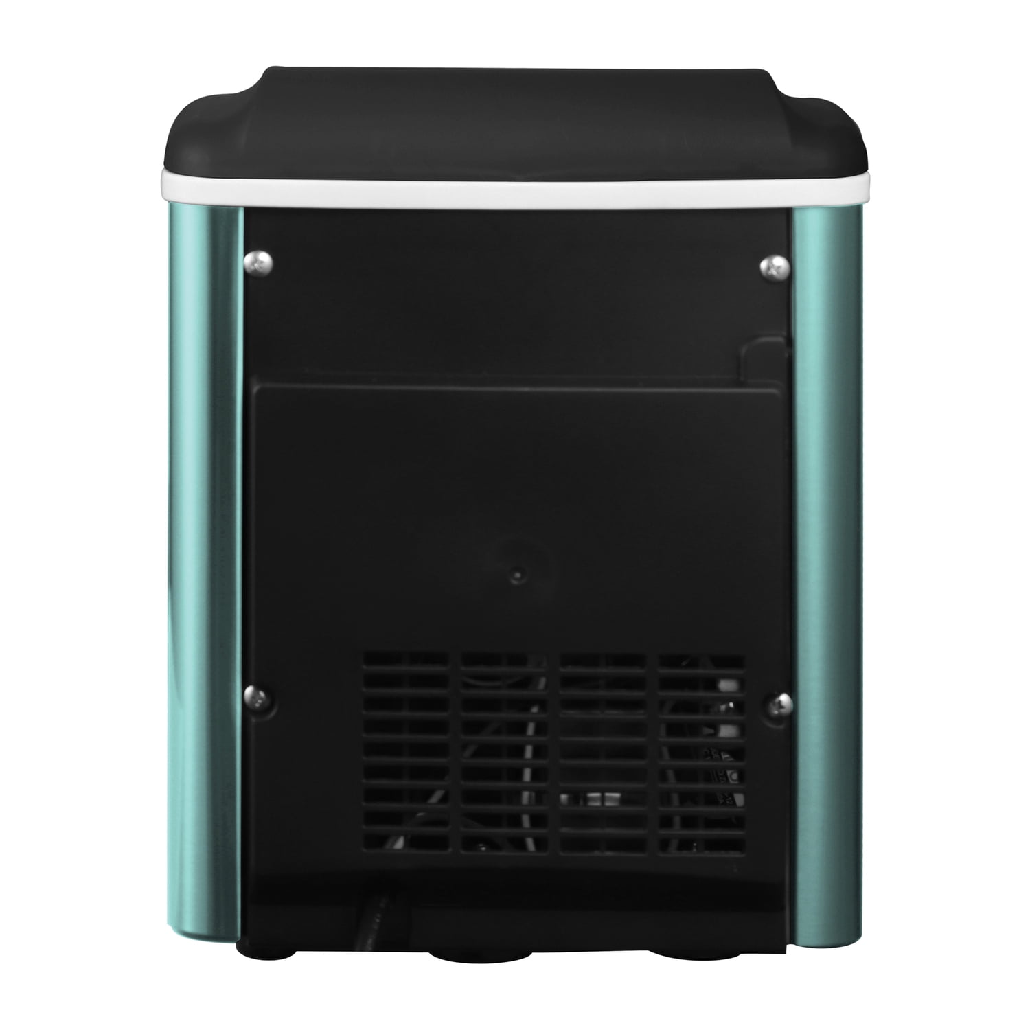 Frigidaire 26 Lbs. per Day Self-Cleaning Stainless Steel Ice Maker, Blue