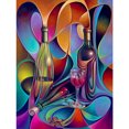 thumbnail image 2 of Cuadros Decorativos Pintura de diamantes 5D botellas de vino abstractas DIY cuadro de mosaico de cuentas cuadradas completas Tmvgtek embutido en tela, 2 of 9