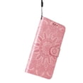 thumbnail image 2 of Funda tipo cartera GANGXUN para Honor X7A , diseño girasol, cuero PU, soporte, cierre magnético, tarjetero, 2 of 5