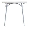 thumbnail image 3 of Pemberly Row Table Pliante en Deux 30x72 Pouces en Plastique Robuste, Gris Moucheté, 3 of 8