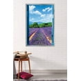 thumbnail image 2 of Lavender Field Wall Poster, 22.375" x 34", Framed, 2 of 2