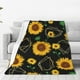 thumbnail image 1 of Fotbe Flower (2) Manta de Franela Acolchonada con Estampado, Súper Suave y Esponjosa, Extra Grande para Sofá, Cama, Uso Todo el Año-40"x30", 1 of 7