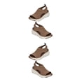 thumbnail image 3 of Jumpingount Sandalias de verano para mujer, zapatos cómodos y transpirables con punta para el diario, sandalias de cuña informales ligeras y Type9 NO9, 3 of 6