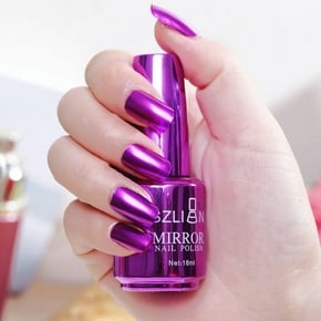 Esmalte de uñas efecto espejo barniz cromado 18ml