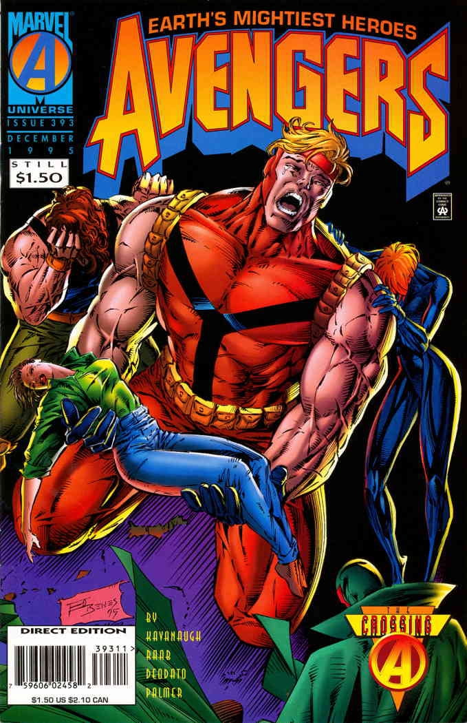 Cover of The Avengers #393