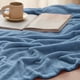 thumbnail image 4 of Manta Bedsure GentleSoft de Franela XL Azul Lavado 127x178 cm, 4 of 7