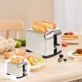 thumbnail image 2 of EeaseCA Toaster Toy Doll house Kitchen Appliance Miniature Bread Maker Machine Children Pretend Toy, 2 of 8