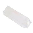 thumbnail image 4 of Botella de agua de cartón de leche, gran capacidad, sellada a prueba de fugas, de plástico PP de grado alimenticio, rectangular, transparente, 500 ml, 4 of 12