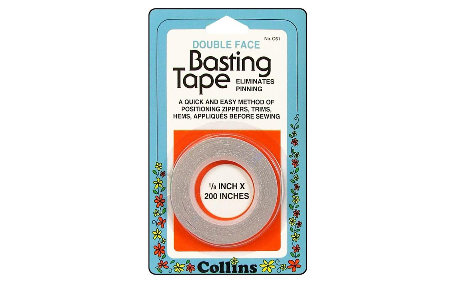 Collins Basting Tape Double Sided 1/8X200