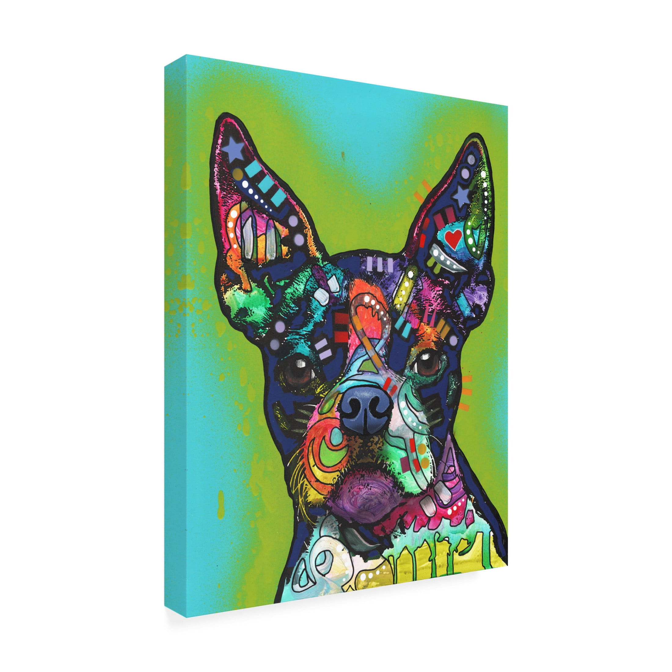 Canvas Wall Art - Dean Russo 'Boston' Wall Art for Living Room, Bedroom, or Office Décor by Trademark Fine Art - 35 x 47 Inches