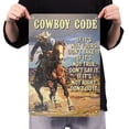 thumbnail image 4 of Hojalata Rectangular 20*30cm Plano Serie Personajes Western Cowboy (1), 4 of 9