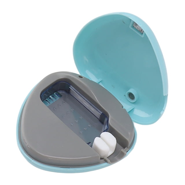 Portable Toothbrush Sanitizer, Rechargeable Toothbrush Case with Cleaning Lamp, Mini Fashion Design, Suitable for Home Travel Office