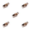 thumbnail image 1 of Luthiers Tool For Easy And Precise Plane DIY Essential Copper DIY Violin Viola Tool Finger Planer silver 4 5Set, 1 of 6
