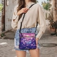 thumbnail image 5 of Tutolipy Dreamy Whales and Jellyfish Crossbody Purse, Waterproof Shoulder Bag Adjustable Strap Stylish Crossbody Bag for Women for Travel Use, 5 of 7
