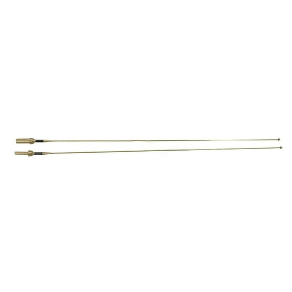 2Pcs Professional Grade Metal Antenna Enhance Realistic Detailing for Henglong 1/16 RC Tank Model