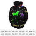 thumbnail image 2 of Colorful Game Men's Women New Sweatshirt Hoodie Men's Plus Size Sweatshirt Hooded Sweatshirt 3d Printed Street Men's Cloth, 2 of 6