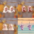 thumbnail image 7 of yocbz Cute Pink Pig Acrylic Earrings Dangle Jewelry Gifts for Women Pig Lovers (Style C), 7 of 7