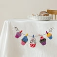 thumbnail image 4 of Embroidered Tea Towel Embroidered Dish Towel Flour Sack Towel Tea Towel Machine Embroidery, 4 of 5