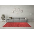 thumbnail image 3 of Ahgly Company Indoor Rectangle Abstract Red Contemporary Area Rugs, 4' x 6', 3 of 4