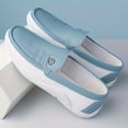thumbnail image 3 of New Summer Men'S Casual Loafers, Slip-On Driving Shoes, White Sneakers, 3 of 8
