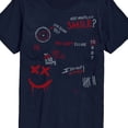 thumbnail image 3 of SMILE - You Can't Escape Short Sleeve Graphic T-Shirt, 3 of 5
