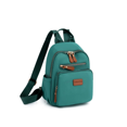 thumbnail image 1 of Mochila Antirrobo De Moda Para Mujer, Pequeña Y Práctica Xtellar verde, 1 of 3
