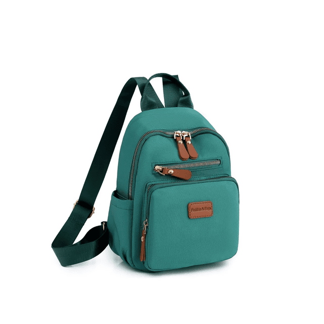 Mochila Antirrobo De Moda Para Mujer, Pequeña Y Práctica Xtellar verde