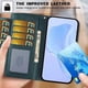 thumbnail image 4 of For iPhone 17 Pro Wallet Case with Strap Multiple Card Slots Solid Color Leather Stand Phone Cover -, 4 of 5