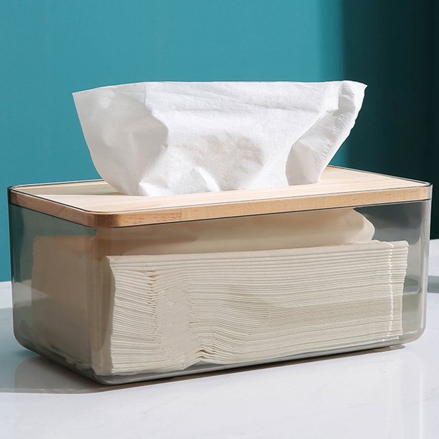 Oubit Tissues Box Holder,Tissue Box Holder Transparent Tissue Holder Tissue Holder Box Impressive Results