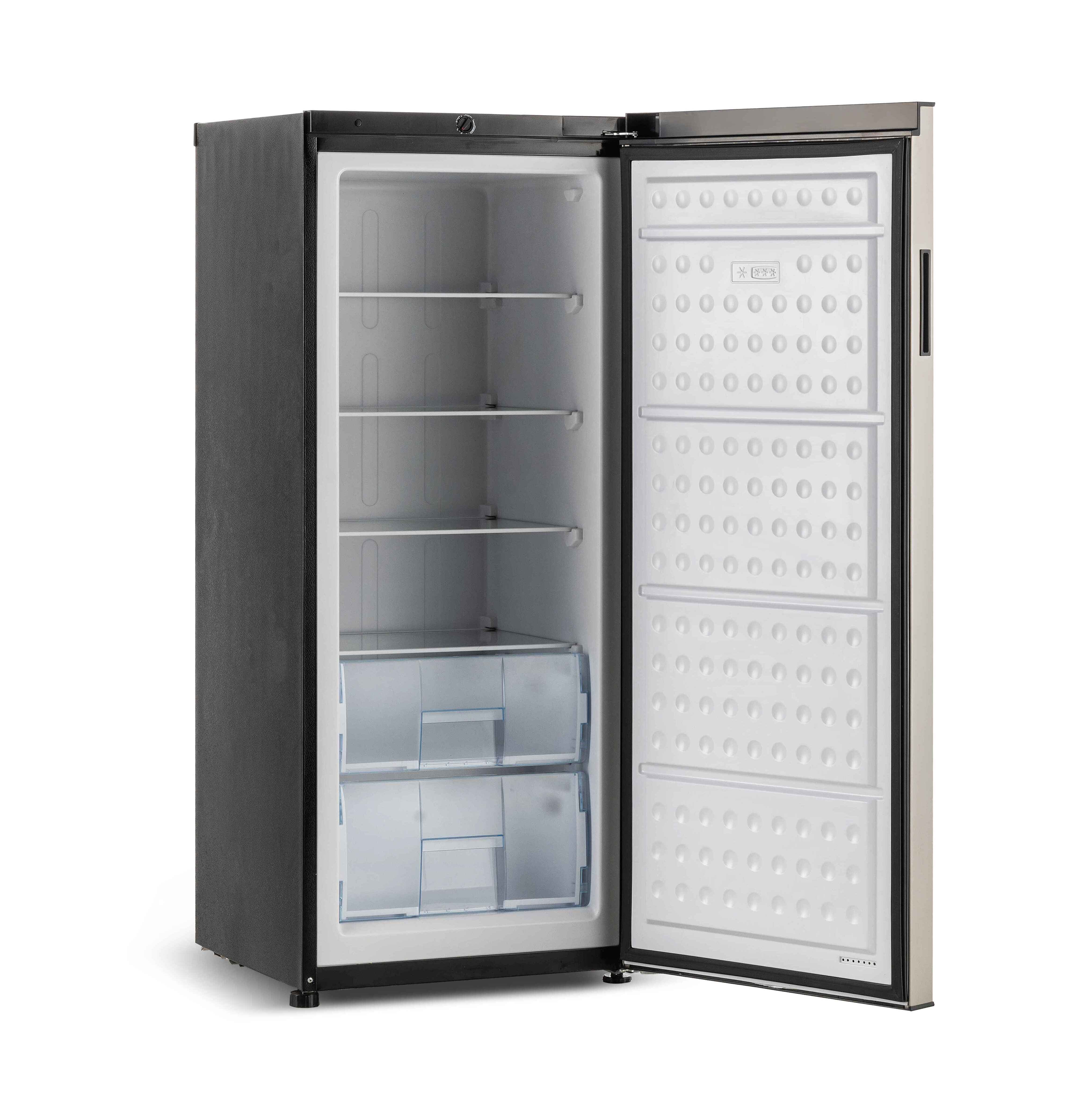 Frigidaire 10.0 Cu Ft Upright Convertible Refrigerator Freezer, Platinum Garage Ready Fridge or Freezer for Home, Kitchen, Basement, Office