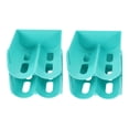 thumbnail image 5 of WRISTBIQUE 4Pcs Can Rack for Beverage Storage Blue PP Material with Rectangular Shape, 5 of 8