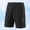 Black, variant on WIZUTIZ Mens Athletic Shorts Gym Workout Running Shorts 7"/ 9"/ 5" Quick Dry Lightweight Basketball Exercise Tennis Shorts
