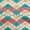 thumbnail image 1 of oneOone Polyester Spandex Dark Teal Green Fabric Check Sewing Craft Projects Fabric Prints By Yard 56 Inch Wide, 1 of 5