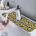 thumbnail image 7 of Kdxio Sunflowers Pattern Non-Slip Diatom Mud Faucet Drain Pad,Self Absorbent Mat for Kitchen Sink for Variety Kitchen & Bathroom Countertops, 7 of 7