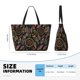 thumbnail image 4 of Easygdp Decorative Feathers Bolsa de Viaje de Playa de Gran Capacidad, Bolsa Tote Perfecta para la Playa, Escapadas de Fin de Semana y Viajes, 4 of 7