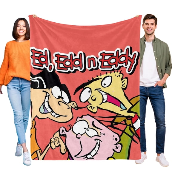 Ed, Edd n Eddy Throw Blanket Gifts for Fans Lover Girls Boys Women Present Hoodie Him Bed 60"x80"