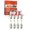 thumbnail image 3 of 8 pc Autolite 386 Copper Core Spark Plugs for 1010 5000 7 B5 C83 Ignition Wire Secondary, 3 of 3