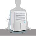 thumbnail image 2 of Ivation 4,500 Sq ft Smart Wi-Fi Energy Star Dehumidifier W/ Pump & App, 50 Pints, 2 of 8