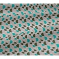 thumbnail image 5 of oneOone Viscose Jersey Fabric Circle Geometric Â Printed Craft Fabric BTY 60 Inch Wide, 5 of 5