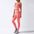 thumbnail image 1 of Conjunto de sujetador y leggings deportivos para mujer Pantalones de yoga para ciclismo con estampad Abanopi Leggings de sujetador deportivo, 1 of 7