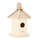 thumbnail image 5 of Casa para pájaros de madera, casa para pájaros, nidos para pájaros colgantes para exteriores, casa para pájaros colgante para exteriores, diseño a prueba de futuro, 5 of 8