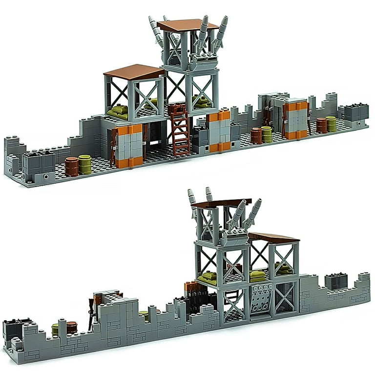 ZHX, Military Base Building Brick Set, Model Code Not Provided