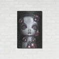 thumbnail image 3 of Luxe Metal Art 'Ladybug Girl' by Abril Andrade, Metal Wall Art, 24"x36", 3 of 9