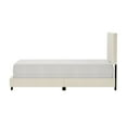 thumbnail image 3 of Reece Channel Stitched Upholstered Twin Bed, Ivory, by Hillsdale Living Essentials, 3 of 19