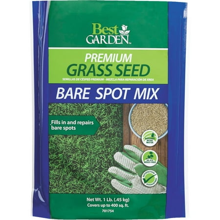 Best Garden 1# Barespot Grass Seed 12148 (The Best Grass Seed For Overseeding)