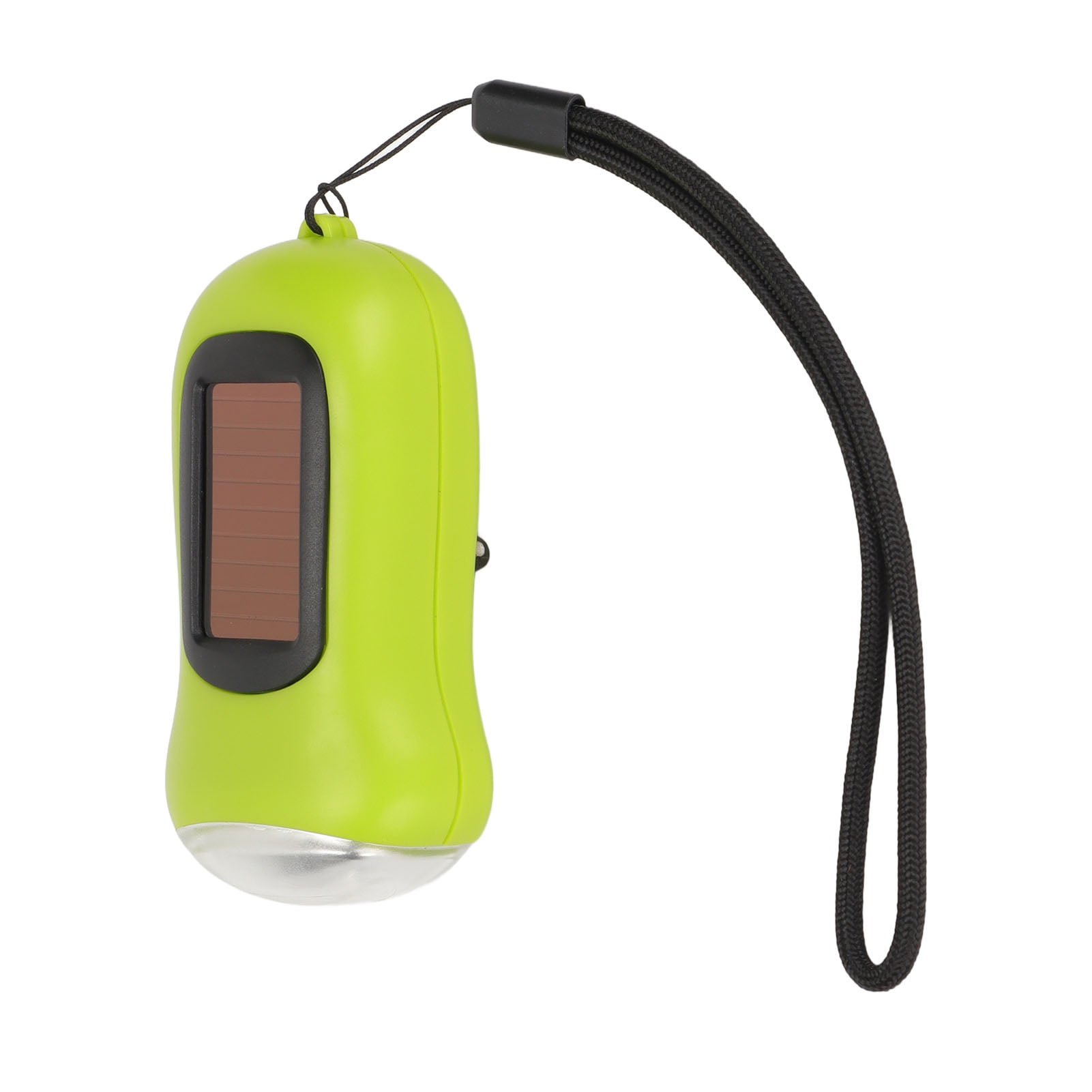 LED Emergency Handheld Flashlight, Hand Crank Solar Powered