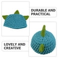 thumbnail image 3 of KAKOWELY juego de gorro y pantalones para bebé, disfraz de dinosaurio de ganchillo, accesorios de fotografía para recién nacidos, 3 of 5