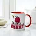thumbnail image 4 of CafePress - Snoopy Merry - 11 oz Ceramic Mug - Novelty Coffee Tea Cup, 4 of 4