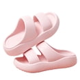 thumbnail image 3 of Sopiago Women'S Thong Sandal Women's Avin Wedge Sandal Pink,6.5, 3 of 6