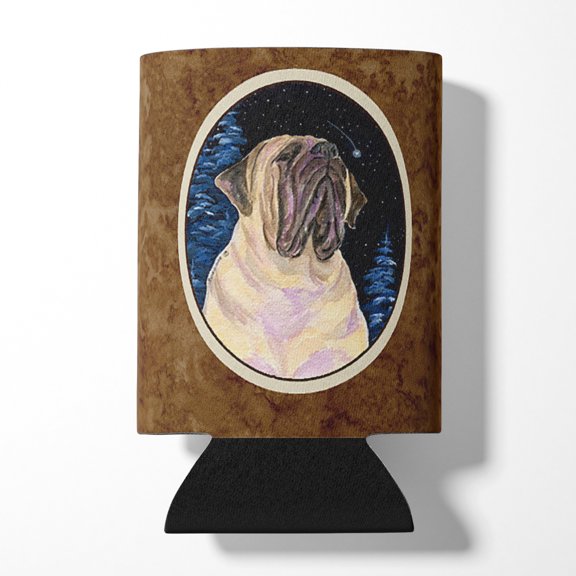 Carolines Treasures SS8448CC Starry Night Mastiff Can or Bottle Hugger Can Hugger multicolor